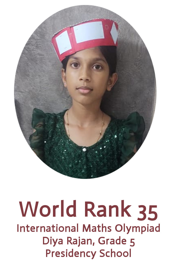 Maths Champion Diya 