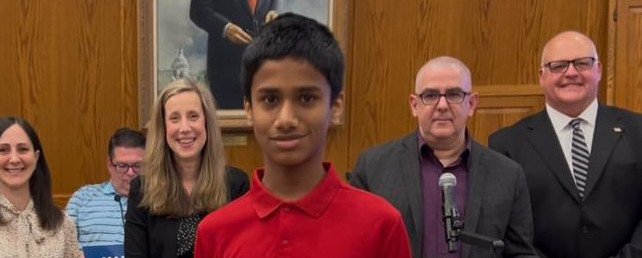 Athreya award from Senator